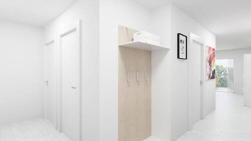 Visualisierung Flur - 3 Zimmer Etagenwohnung in Rottenburg