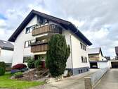 Hausansicht - Modern geschnittene 3-Zimmer-Wohnung mit Balkon - ruhig gelegen in Rastatt-Niederbühl