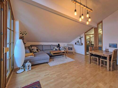 Wohn- u. Esszimmer - 3 Zimmer Etagenwohnung in Landsberg