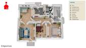 Grundrissvisualisierung Erdgeschoss - 