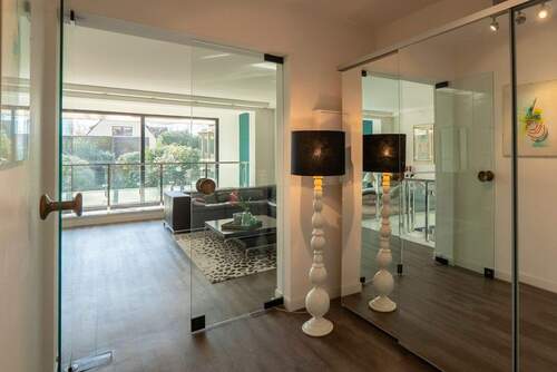 Blick vom Schlaftrakt - 