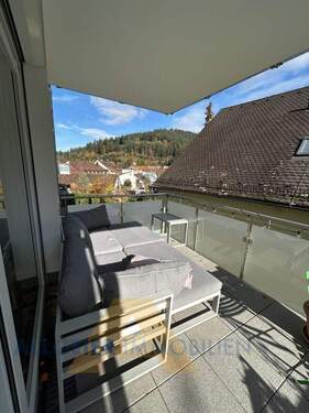 Balkon mit Westblick - 