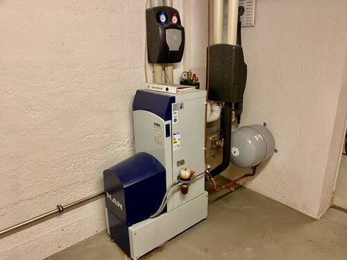 Moderne Ölheizung - 