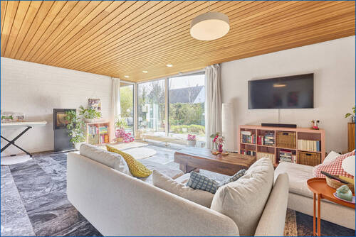 Wohnbereich - 4 Zimmer Einfamilienhaus zum Kaufen in Limburgerhof