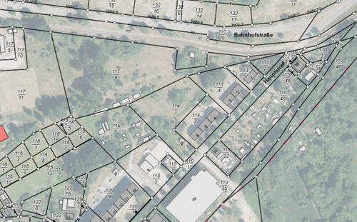 Flurkarte - Grundstück in Peenemünde