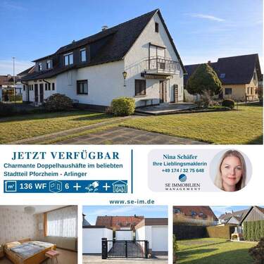 Bild 1 - **Ihr neues Zuhause**Doppelhaushälfte mit sonnigem Garten in begehrtem Stadtteil von Pforzheim