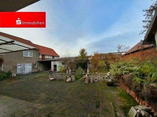 Innenhof - 5 Zimmer Bauernhaus, Landhaus in Walschleben