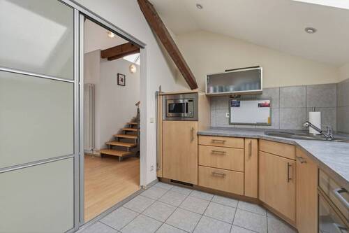 Küche mit Schiebetür WE1 - 