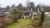 Blick in den Garten - Einfamilienhaus mit 160,00 m&sup2; in Flensburg zum Kaufen