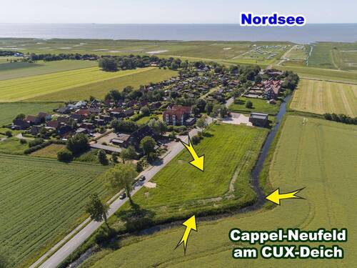 in Sichtweite zum Nordseedeich - 