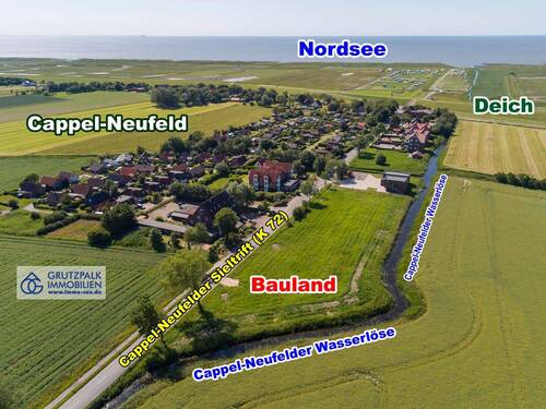 Bauland: nah zum Nordseedeich - 