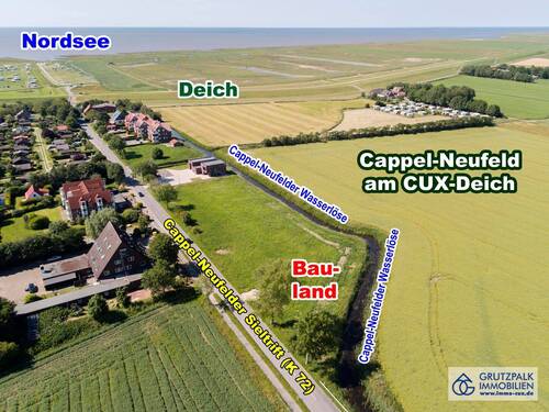 Bauland: nah zum Nordseedeich - 