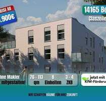 ++BESTPREIS++ NEUBAU 3 ZKB MIET-ENERGIESPAREND altersgerecht in begehrter Lage Berlin-Zehlendorf