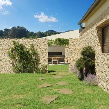 Blick in den Patio - 