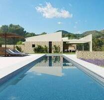 Idyllisches Grundstück mit Baugenehmigung in Son Macia - Mallorca