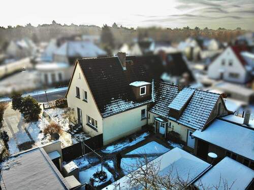 Ansicht Hofseite - Doppelhaushälfte mit 130,50 m&sup2; in Demmin zum Kaufen