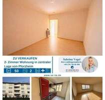 Renovierungswillige aufgepasst! 2-Zi-Whg in zentraler Lage mit EBK zu verkaufen! - Pforzheim Oststadt