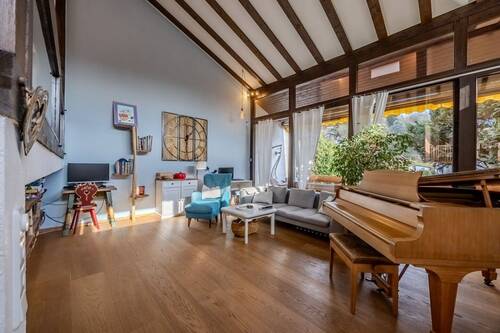 Wohnzimmer - 4 Zimmer Doppelhaushälfte zum Kaufen in Gelnhausen