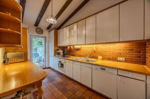 Küche / Zugang Terrasse - 