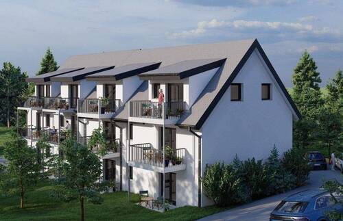 Südansicht - Traumhafte 2-Zimmer-Ferienwohnung in Ramsberg am Großen Brombachsee