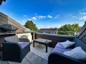 Dachterrasse - Lichtdurchflutete Dachgeschosswohnung mit Dachterrasse