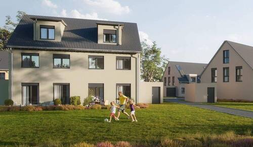 Komfortables Doppelhaus im Quartier Heidegärten - 