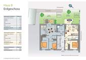 Grundriss Haus B - Erdgeschoss - 