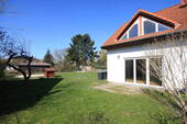 Garten/Hausansicht - 4 Zimmer Doppelhaushälfte zum Kaufen in Brieselang