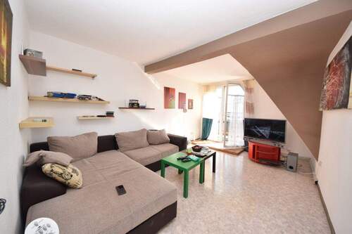 Wohnzimmer - Etagenwohnung mit 54,00 m² in Aschaffenburg zur Miete