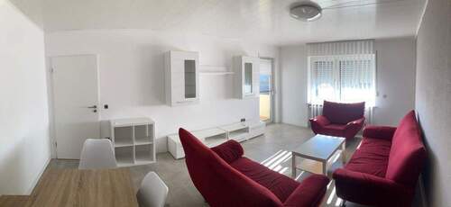 Wohnzimmer - Exklusive Eigentumswohnung mit Panoramablick über Simmern