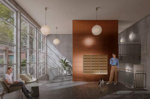 Visualisierung Eingangsbereich - 4 Zimmer Etagenwohnung in Leipzig