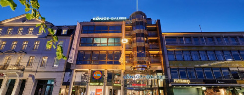 Außenansicht Obere Königsstraße - Sehr gut sichtbare Ladeneinheit (derzeit Friseursalon) in der Kasseler Königsgalerie - Provisionsfrei -