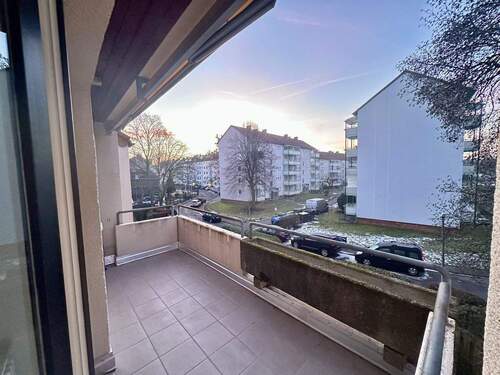 Balkon, wird derzeit saniert - 