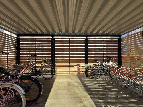 Abstellmöglichkeit für Fahrräder - 