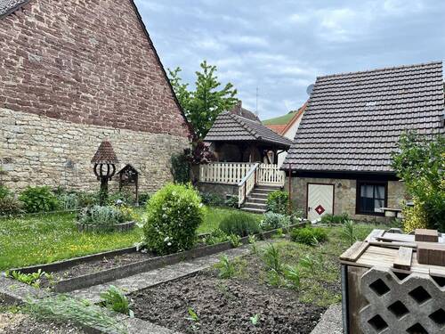 Nutzgarten - Einfamilienhaus mit 200,00 m&sup2; in Lauda-Königshofen / Gerlachsheim zum Kaufen
