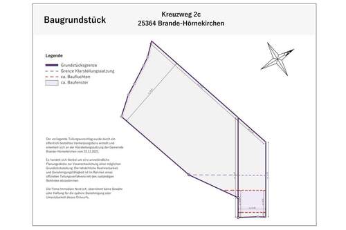 Grundstück-Eckdaten - 