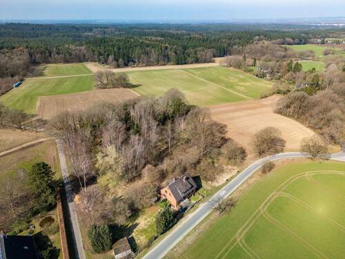 Vogelperspektive - 1 Zimmer Mehrfamilienhaus, Wohnhaus zum Kaufen in Rosengarten