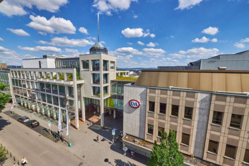 Außenansicht Eingang Neue Fahrt - Gewerbeobjekt (Büro, Produktion, Verkauf) in Kassel zur Miete