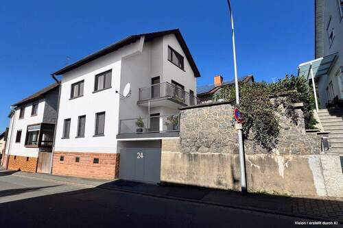 Objektansicht (KI) - Einfamilienhaus mit Einliegerwohnung direkt in Groß-Umstadt - sofort frei!