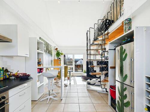 Blick aus der Küche - 