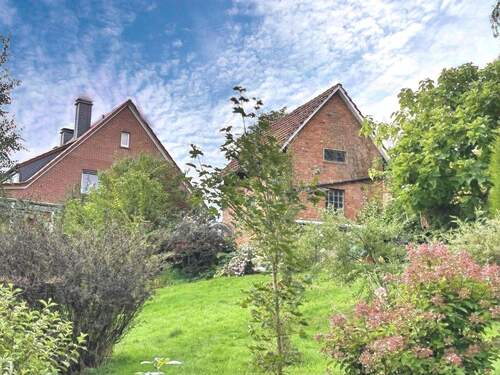 Rückansicht - 5 Zimmer Mehrfamilienhaus, Wohnhaus in Auetal