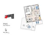 Grundrissplan W 18_MGW - Riedpark Lauchringen - 3 Zimmer Etagenwohnung in Lauchringen