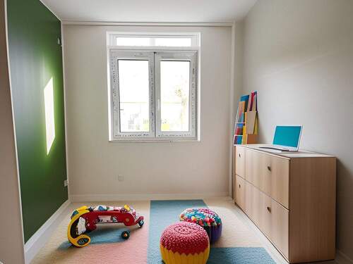 Zimmer 1 mit KI eingerichtet - Etagenwohnung mit 100,50 m² in Remseck zum Kaufen