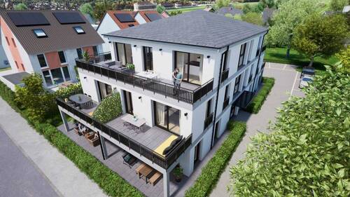 Hausansicht_2 - 3 Zimmer Etagenwohnung in Iffezheim