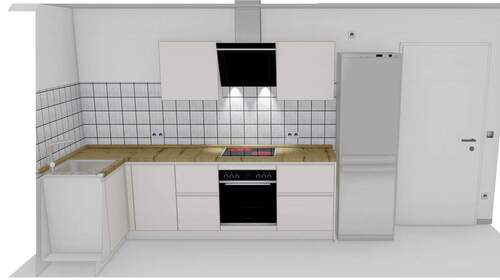 Küche - Etagenwohnung mit 87,00 m&sup2; in Mosbach zur Miete