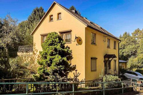 Hausansicht straßenseitig 04 - Einfamilienhaus in Reinhardtsdorf-Schöna zum Kaufen