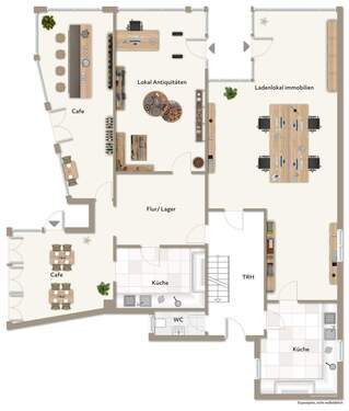 Ladenlokale / Cafe - Mehrfamilienhaus, Wohnhaus mit 434,20 m² in Bad Salzuflen zum Kaufen