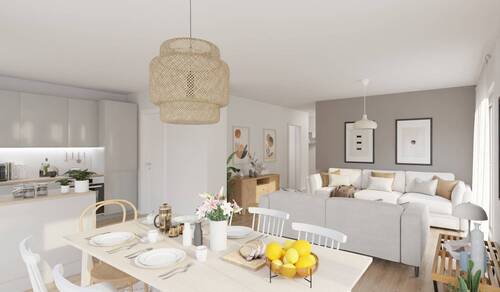 Lichtdurchfluteter Wohnbereich dank bodentiefer Fenster - Rheinflair pur: Stilvolles Wohnen in Top-Lage