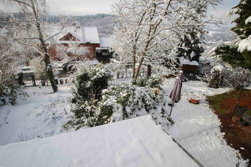 Gartenblick Winter - 