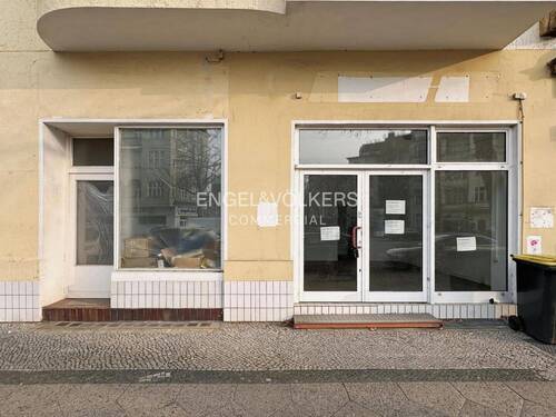 Außenansicht Laden 1 und 2 - Gewerbeobjekt (Büro, Produktion, Verkauf) zur Miete in Berlin
